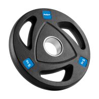 Obciążenie żeliwne olimpijskie gumowane zestaw 4x5kg, otwór 51mm , REBEL ACTIVE