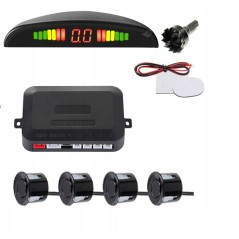 Parkeringssensorer med 4 sensorer och display