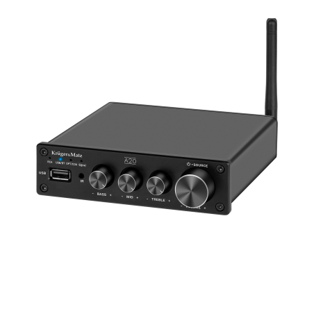 Förstärkare stereo Kruger&Matz modell A20