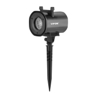 Projektor LED z wymiennymi slajdami (4 wzory)