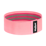 Set med materialgummiband för träning - Mini Band M, 27-55 kg, 3 materialgummiband, REBEL ACTIVE