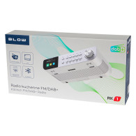77-572- Köksradio med upphängning RK1 FM/DAB+ Blow BT vit
