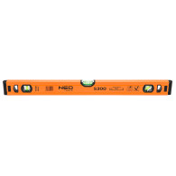 Vattenpass i aluminium S 300, 3 libeller, 60 cm