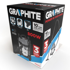 Dammsugare 800W, 12 liter | HandlaSmidigt.se