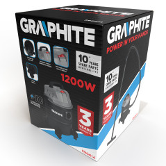 Dammsugare 1200W, 20 liter | HandlaSmidigt.se