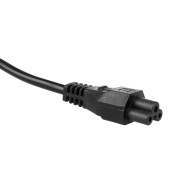 Strömkabel av klovertyp från Maclean, 3-stift, EU-kontakt, 1,5 m, MCTV-857