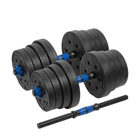 Justerbara asfaltvikter med 2x15 kg anslutning REBEL ACTIVE.