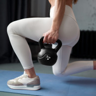 Kettlebell i bitumen 6 kg REBEL ACTIVE