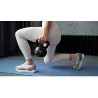 Kettlebell i bitumen 6 kg REBEL ACTIVE