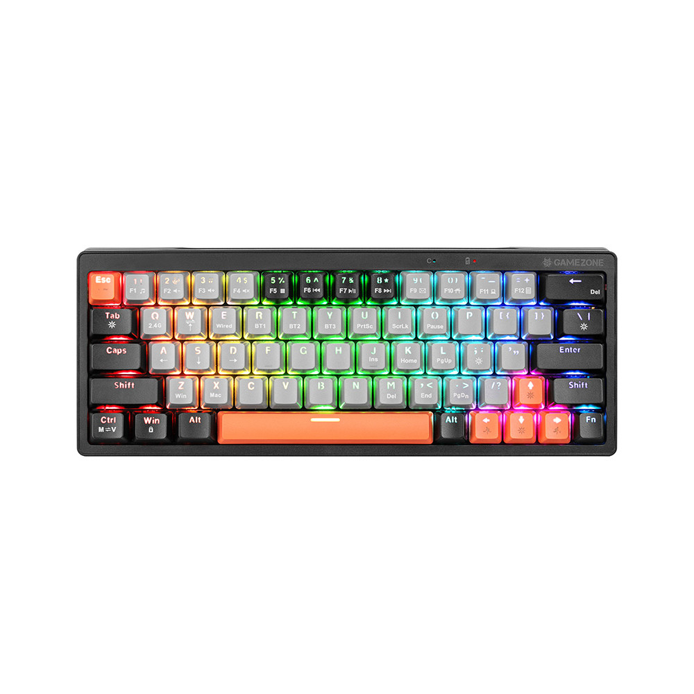 Mekaniskt tangentbord Tracer GAMEZONE EVO1 HOT SWAP 63 (Grå)