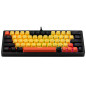 Mekaniskt tangentbord Tracer GAMEZONE EVO2 HOT SWAP 63 (Gul)