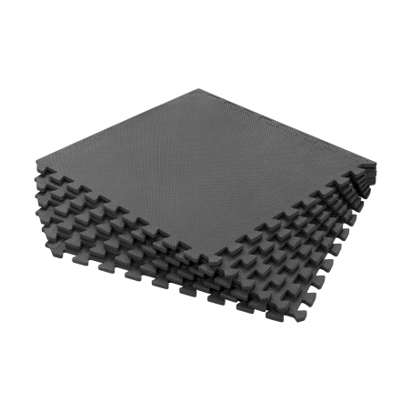 Matta för utrustning och träning på gymmet 180x120cm, material EVA, pussel 6 st, REBEL ACTIVE