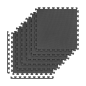 Matta för utrustning och träning på gymmet 180x120cm, material EVA, pussel 6 st, REBEL ACTIVE