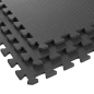 Matta för utrustning och träning på gymmet 180x120cm, material EVA, pussel 6 st, REBEL ACTIVE