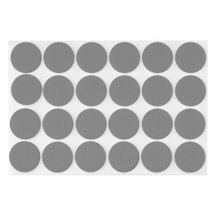 Självhäftande filtbrickor grå 106st