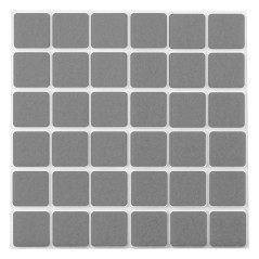 Självhäftande filtbrickor grå 106st | HandlaSmidigt.se