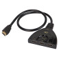 92-169- HDMI-splitter HDMI-hane - 3 HDMI-uttag