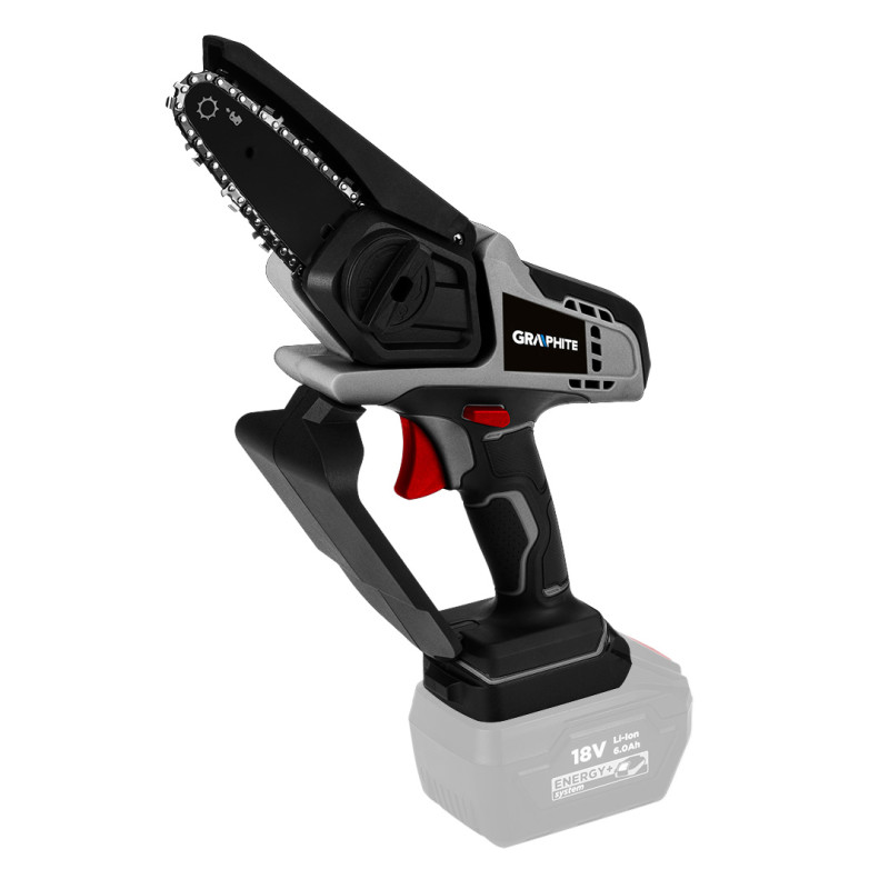 Minikedjesåg med batteri Energy+ 18V Li-ion, varvtal: 0-5400 varv/min
