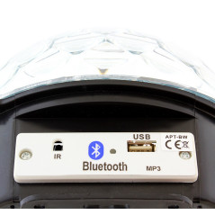 ZS39A Projektor kula disco mp3 bluetooth

ZS39A Diskokula projektor med mp3 och bluetooth