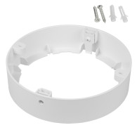Adapter för infällt montage från Maclean, för 18W LED-panel, rund, 120*38mm, MCE377 R.