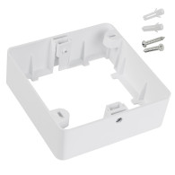 Adapter Maclean för LED-panel 9W, fyrkantig, 120*120*38mm, MCE378 S.