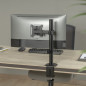 Skrivbordsfäste för LCD-monitor Maclean, enkel arm, VESA 75x75 och 100x100, 17-32 tum, 9 kg, MC-572N.