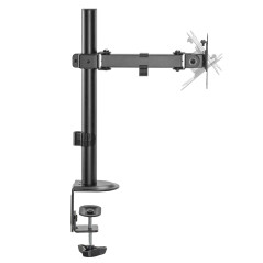 Skrivbordsfäste för LCD-monitor Maclean, enkel arm, VESA 75x75 och 100x100, 17-32 tum, 9 kg, MC-572N. | HandlaSmidigt.se