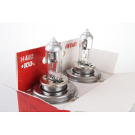 01402 Zestaw żarówek halogenowych H4 12V 60/55W LumiTec Silver +100% Duo Box