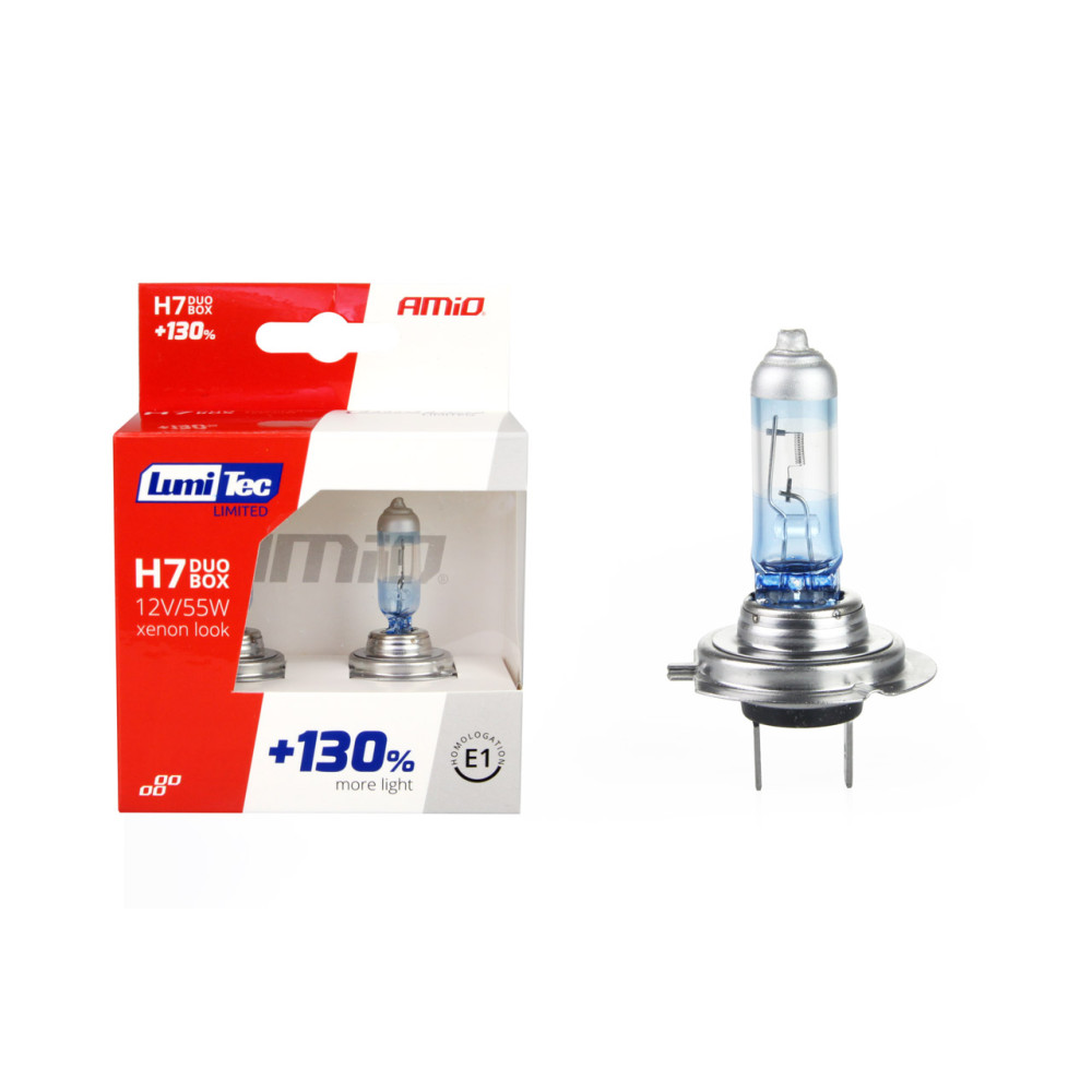 01406 Halogenlampa H7 12V 55W LumiTec Limited +130% Duo Box 01406 Halogenlampa H7 12V 55W LumiTec Limited +130% Duo Box