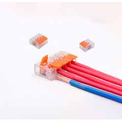 Set med 75 elektriska snabbkopplingar E6079.