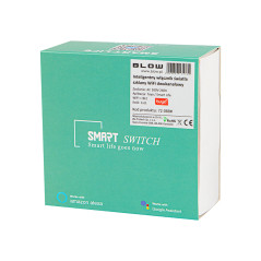 72-088- Intelligent tvåkanalig glas WiFi ljusbrytare