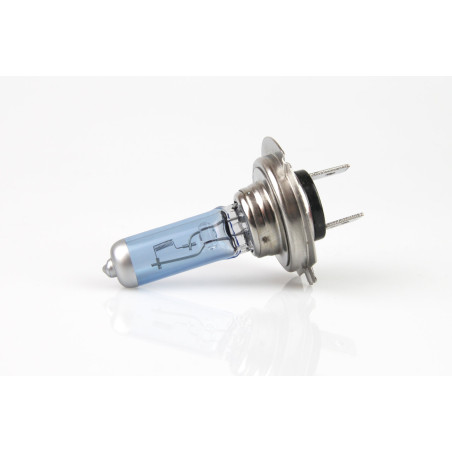 Halogenlampa h7 12v 55w med UV-filter (e8) super white amio-01157