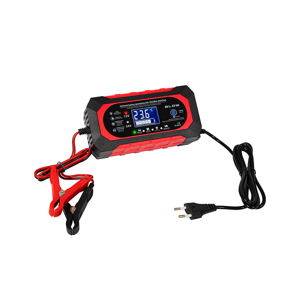 58-684- Prostownik automatyczny 12v/8a-24v/4a blow