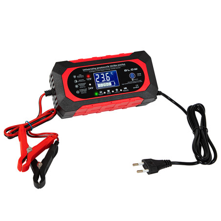 58-684- Automatisk batteriladdare 12v/8a-24v/4a blow