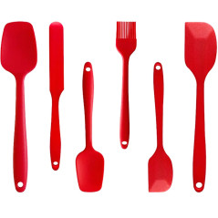 Köksredskap set 6 delar röd | HandlaSmidigt.se