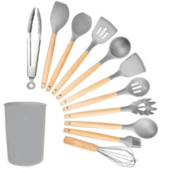 DA64A Köksredskap set 12 delar grå