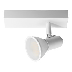 RIO SP 1, vägg- och takarmatur, GU10 max. 60W, IP20, vit | HandlaSmidigt.se