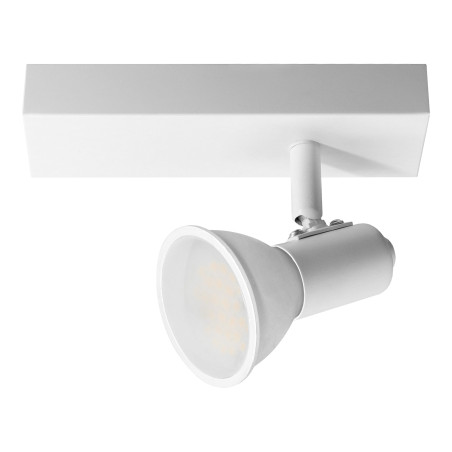 RIO SP 1, vägg- och takarmatur, GU10 max. 60W, IP20, vit | HandlaSmidigt.se