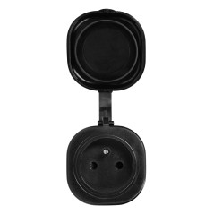 Set med trådlösa minikontakter som styrs med fjärrkontroll 2+1, IP44 | HandlaSmidigt.se