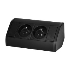Möbeluttag 2x2P+Z, svart