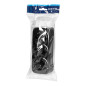 Utomhusuttag trippel ToDo 2P+Z Schuko IP20, 16A, 230V AC, svart
