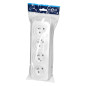 Fyrfaldigt uttag ToDo 2P+Z IP20, 16A, 230V AC, vit