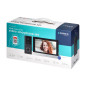XIRAN, enkelhus videodörrtelefon, 2-ledare, 8', Wi-Fi, pekskärm, Full HD, RFID