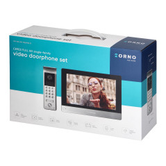 CERES Full HD, enkelhetsvideodörrtelefonset, 4-trådig, 8', pekskärm, Full HD, kodlås | HandlaSmidigt.se
