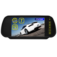 Bilmonitor för backning LCD 7 tum i backspegel USB SD AV 12V... (NVOX NW701MP5)