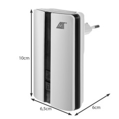 Trådlös vit ringklocka Malatec 23372