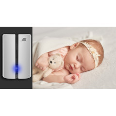 Trådlös vit ringklocka Malatec 23372