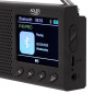 AD 1198 Bärbar radio - LCD - FM - Bluetooth - klocka