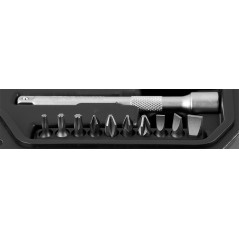 Set med genomgående hylsor 1/4' + 3/8', 46 st. | HandlaSmidigt.se