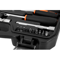 Set med genomgående hylsor 1/4' + 3/8', 46 st. | HandlaSmidigt.se